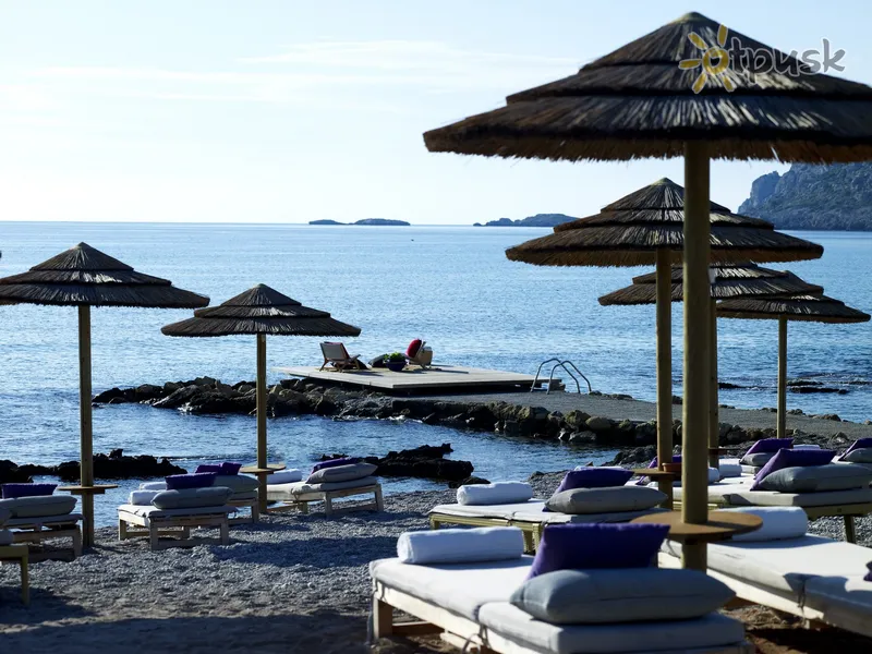 Фото отеля AquaGrand Luxury Hotel Lindos 5* Rodas Graikija papludimys