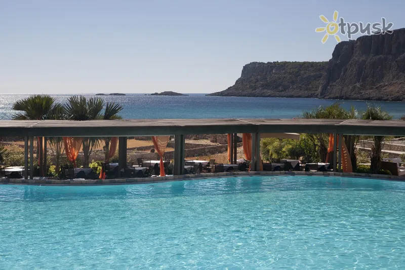 Фото отеля AquaGrand Luxury Hotel Lindos 5* о. Родос Греция экстерьер и бассейны