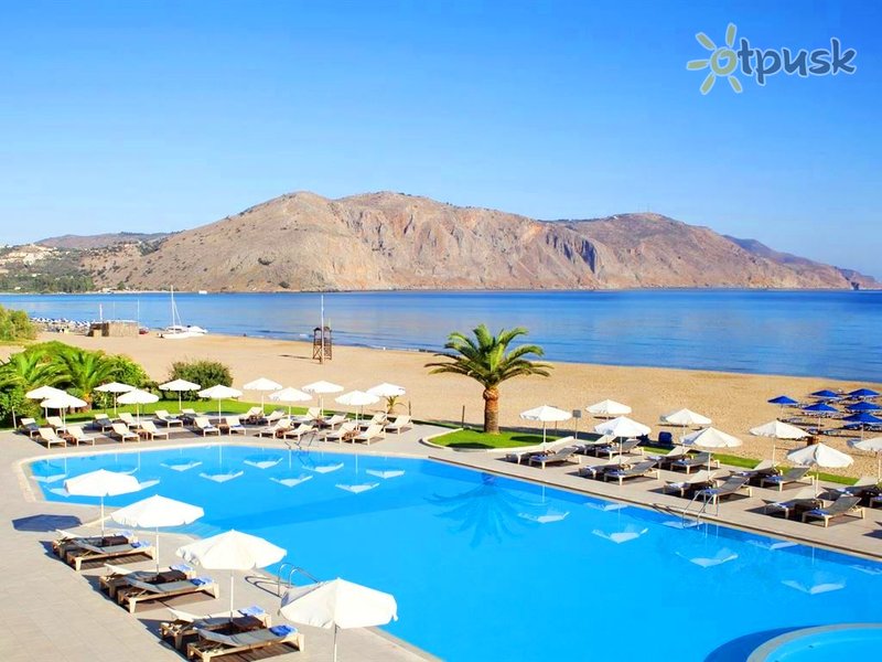 Фото отеля Pilot Beach Resort 5* о. Крит – Ханья Греция пляж