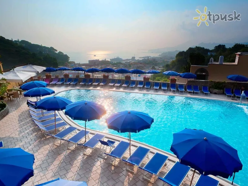 Фото отеля Albergo Terme San Lorenzo 4* о. Іскья Італія екстер'єр та басейни
