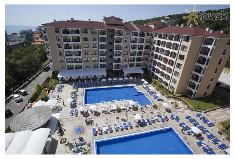 Фото отеля Bendita Mare Aparthotel 3* Zelta smiltis Bulgārija ārpuse un baseini