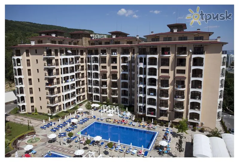 Фото отеля Bendita Mare Aparthotel 3* Auksinės smiltys Bulgarija išorė ir baseinai