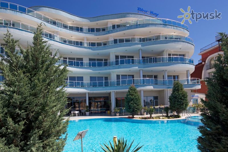 Фото отеля Blue Bay Hotel 3* Солнечный берег Болгария экстерьер и бассейны