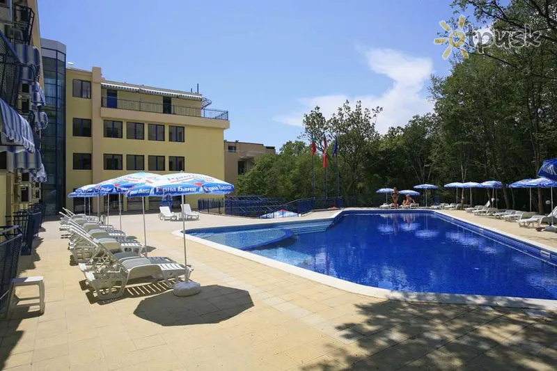 Фото отеля Blue Sky 3* Auksinės smiltys Bulgarija išorė ir baseinai