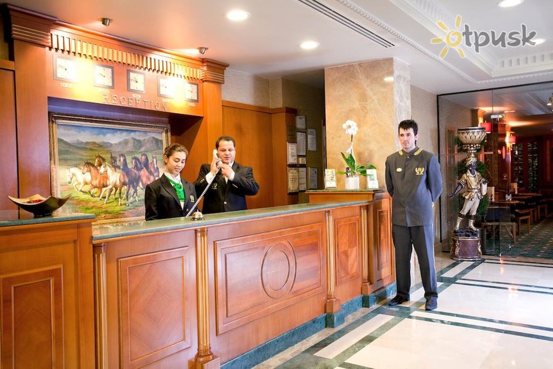 Фото отеля Oran Hotel 4* Стамбул Турция лобби и интерьер