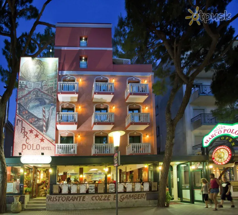Фото отеля Marco Polo Hotel 3* Lido di Jesolo Italija išorė ir baseinai