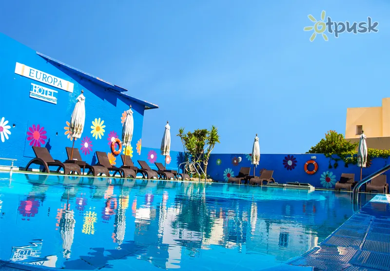 Фото отеля Europa Hotel 3* Rodas Graikija išorė ir baseinai