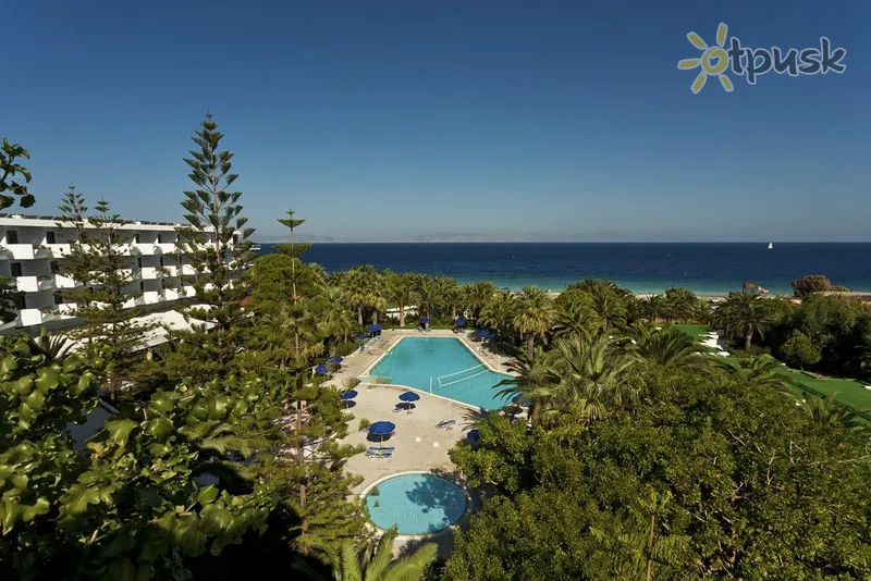 Фото отеля Blue Horizon Palm Beach Hotel & Bungalows 4* par. Rodas Grieķija ārpuse un baseini