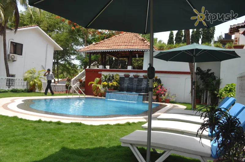 Фото отеля Colonia Santa Maria 3* Šiaurės Goa Indija išorė ir baseinai