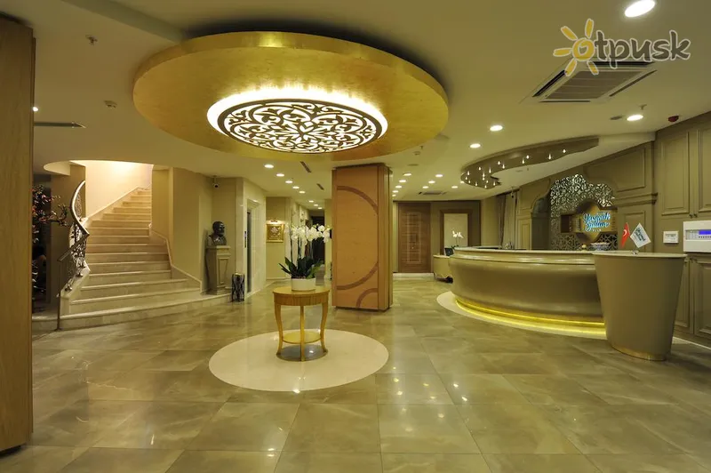Фото отеля Yasmak Sultan Hotel 4* Стамбул Турция лобби и интерьер