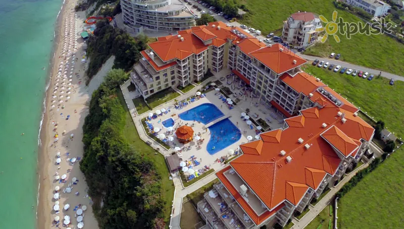 Фото отеля Byala Beach Resort 4* Byala Bulgarija išorė ir baseinai