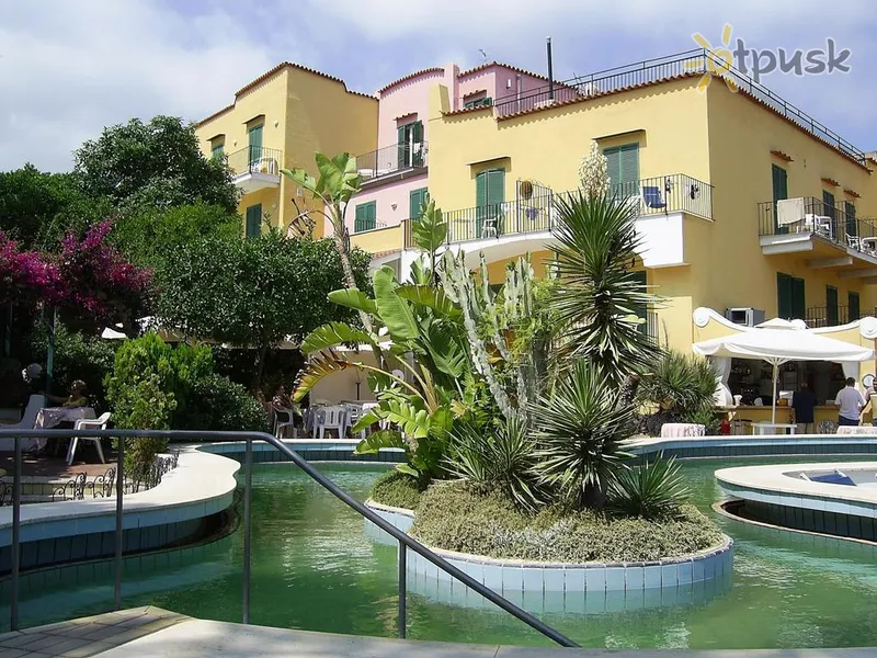Фото отеля Royal Terme Hotel 4* о. Искья Италия экстерьер и бассейны