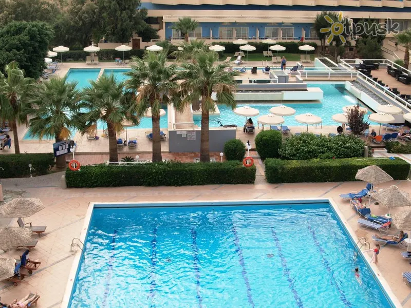 Фото отеля Blue Sea Beach Resort 4* Rodas Graikija išorė ir baseinai