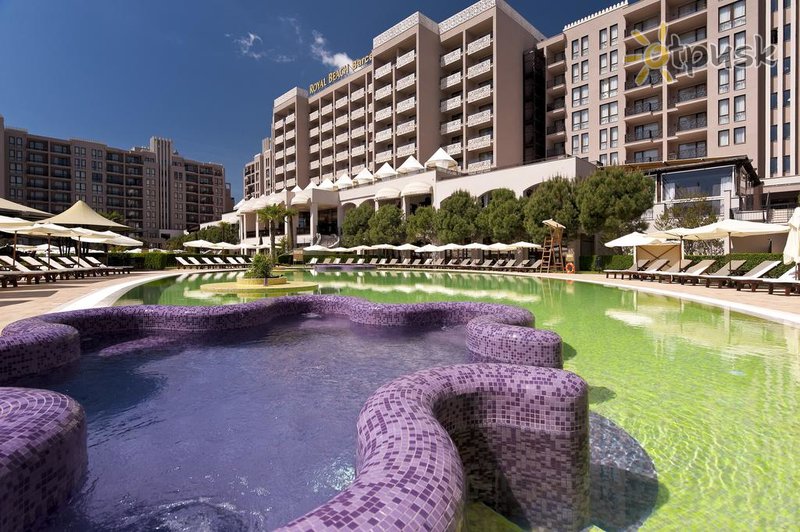 Фото отеля Barcelo Royal Beach 5* Солнечный берег Болгария экстерьер и бассейны