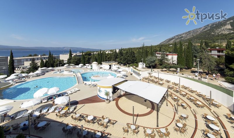 Фото отеля Bluesun Hotel Bonaca 3* о. Брач Хорватия экстерьер и бассейны
