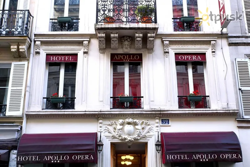 Фото отеля Apollo Opera Hotel 3* Париж Франция экстерьер и бассейны