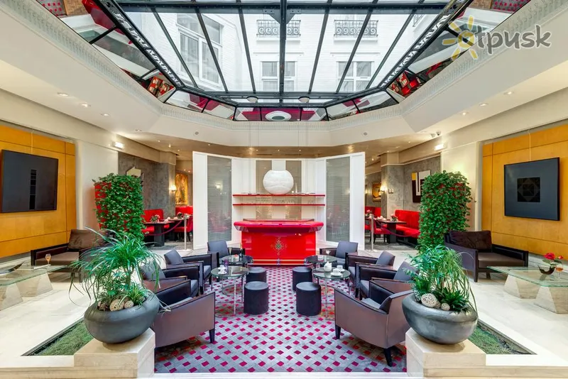 Фото отеля Astra Opera Hotel 4* Париж Франция лобби и интерьер