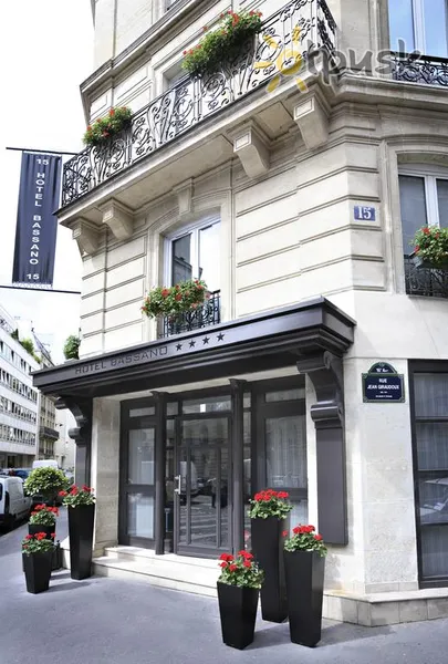 Фото отеля Bassano Hotel 4* Париж Франция экстерьер и бассейны