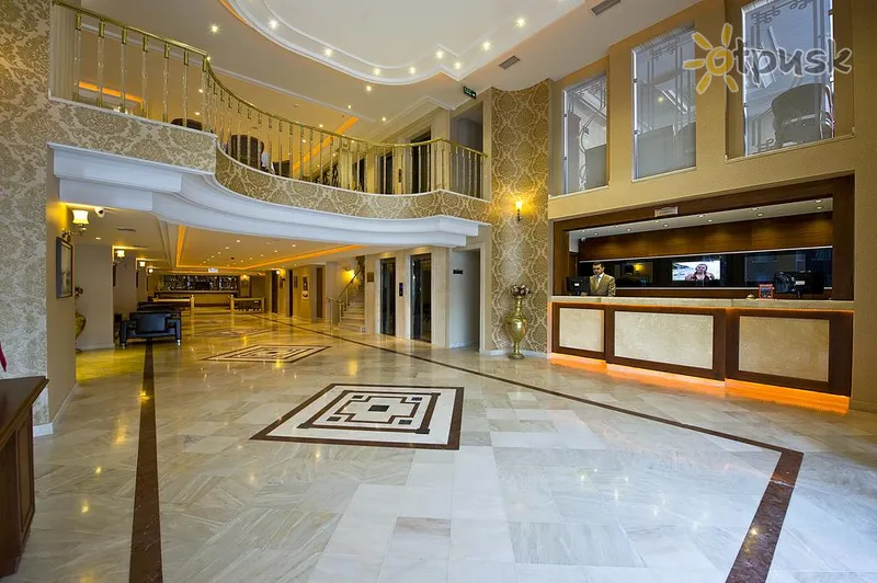 Фото отеля Askoc Hotel 3* Stambula Turcija vestibils un interjers