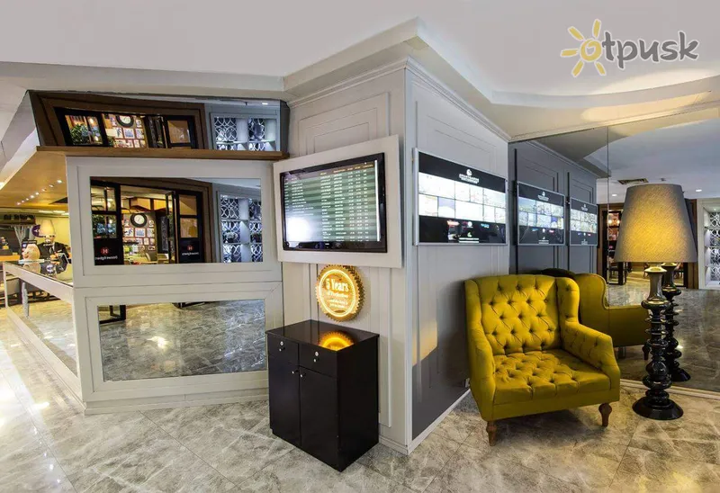 Фото отеля Avantgarde Taksim Hotel 4* Stambula Turcija vestibils un interjers