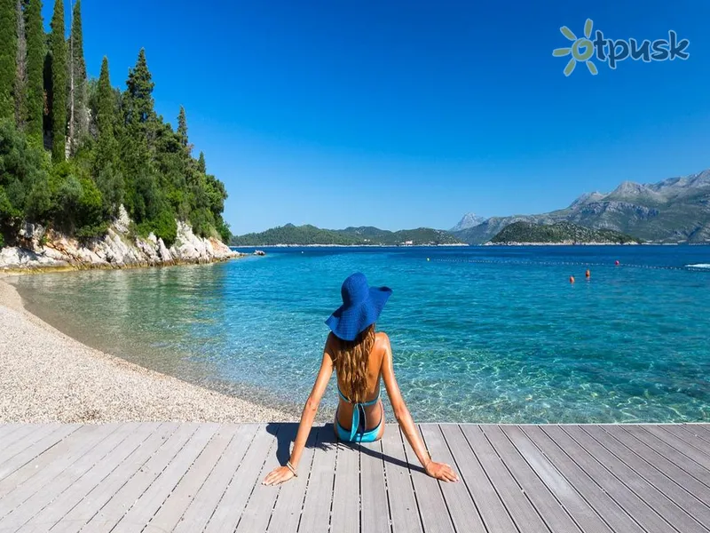 Фото отеля RMH Lopud Lafodia Resort & Wellness 4* о. Лопуд Хорватия пляж