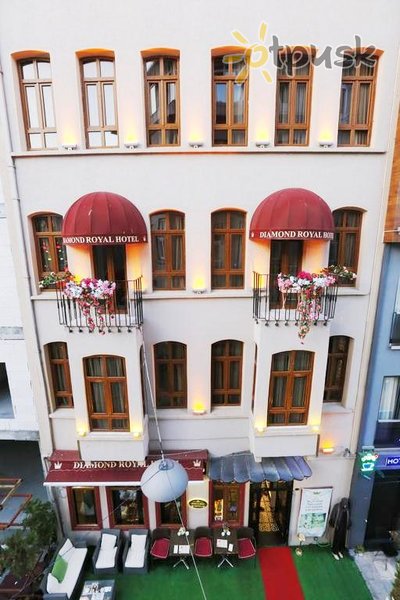 Фото отеля Diamond Royal Hotel 3* Стамбул Турция экстерьер и бассейны