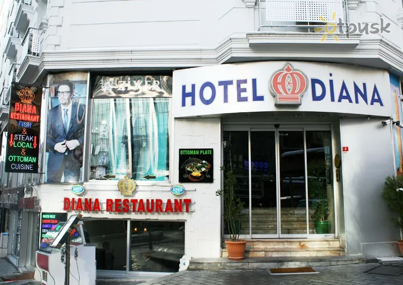 Фото отеля Diana Hotel 2* Стамбул Туреччина екстер'єр та басейни
