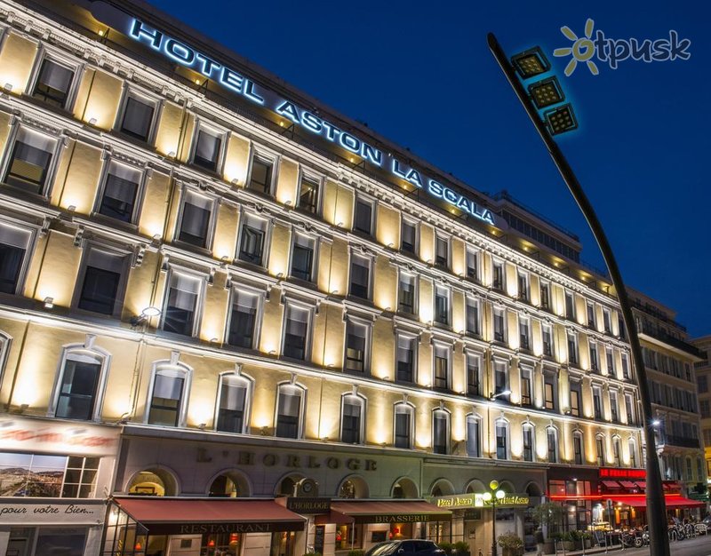 Фото отеля Aston La Scala Hotel 4* Ницца Франция экстерьер и бассейны