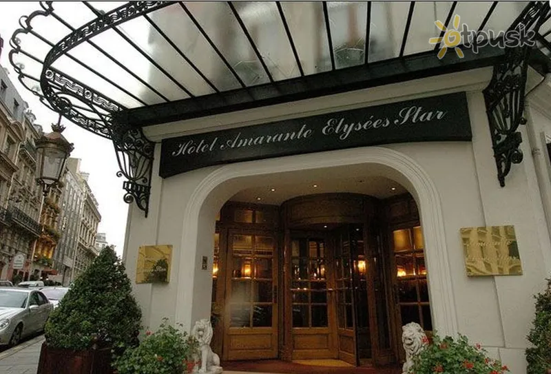 Фото отеля Amarante Champs-Elysees 3* Paryžius Prancūzija išorė ir baseinai