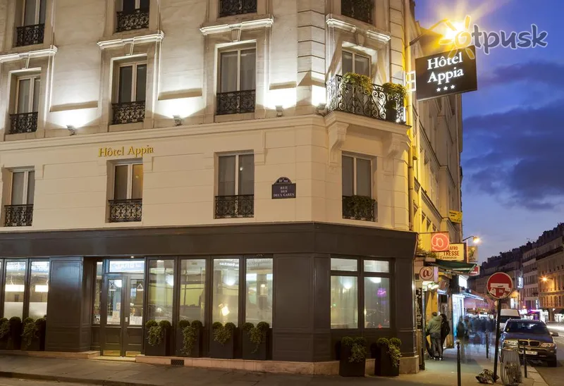 Фото отеля Appia la Fayette Hotel 3* Paryžius Prancūzija išorė ir baseinai