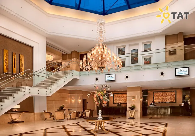 Фото отеля Divan Istanbul Asia 5* Стамбул Туреччина лобі та інтер'єр