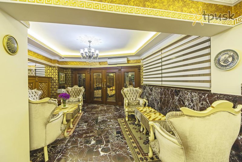 Фото отеля Lausos Hotel Sultanahmet 4* Стамбул Турция лобби и интерьер
