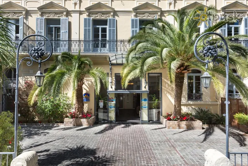 Фото отеля Best Western Hotel Lakmi Nice 3* Ницца Франция экстерьер и бассейны