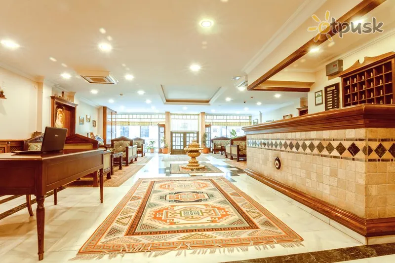Фото отеля Saba Hotel 3* Стамбул Турция лобби и интерьер