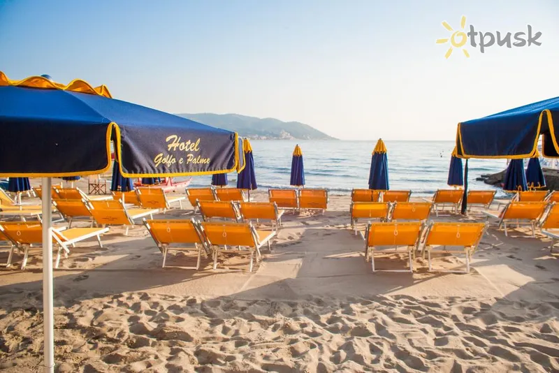Фото отеля Golfo E Palme 3* Диано Марина Италия пляж