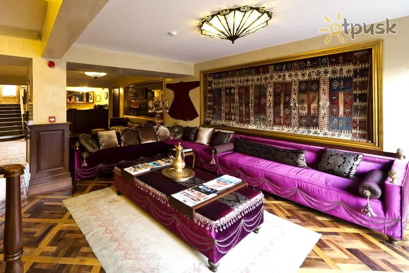 Фото отеля Sokullu Pasa Hotel 3* Стамбул Туреччина лобі та інтер'єр