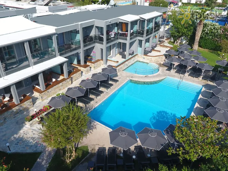 Фото отеля Dionysos Inn Hotel 3* Halkidiki — Kasandra Grieķija ārpuse un baseini