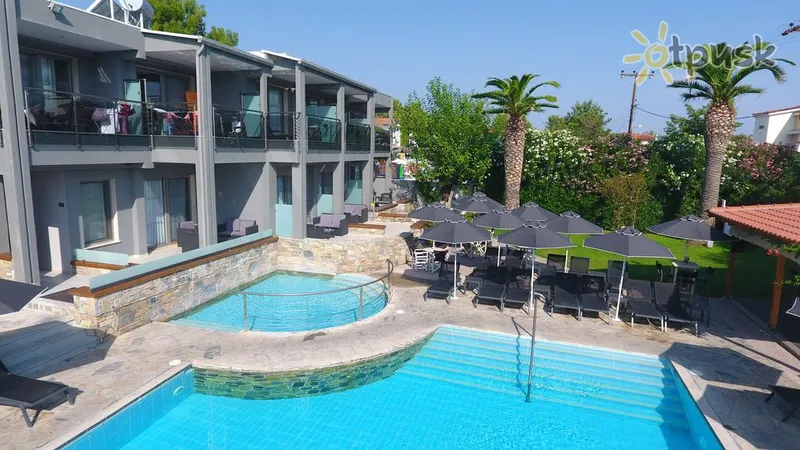 Фото отеля Dionysos Inn Hotel 3* Chalkidikė – Kasandra Graikija išorė ir baseinai