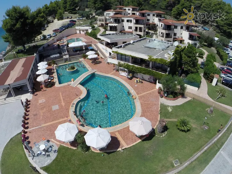 Фото отеля Elani Bay Resort 4* Halkidiki — Kasandra Grieķija ārpuse un baseini