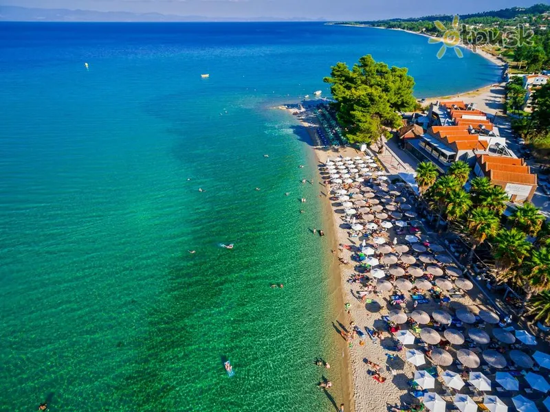 Фото отеля Flegra Beach Boutique Apartments 4* Halkidiki — Kasandra Grieķija pludmale