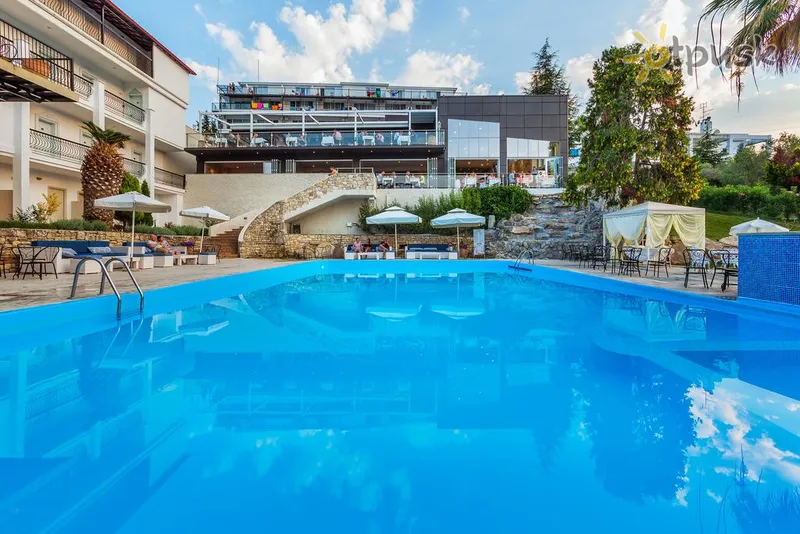 Фото отеля Kriopigi Hotel 4* Chalkidikė – Kasandra Graikija išorė ir baseinai