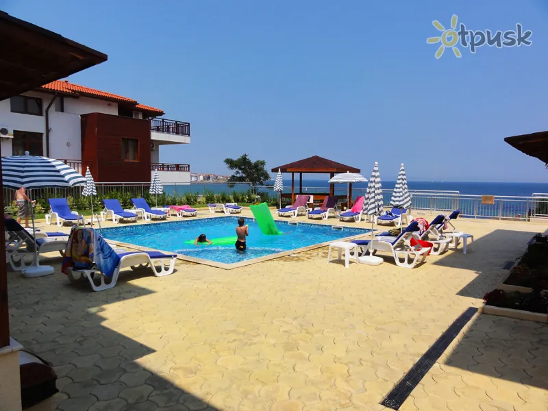 Фото отеля Selena Beach Hotel 3* Sozopolis Bulgarija išorė ir baseinai