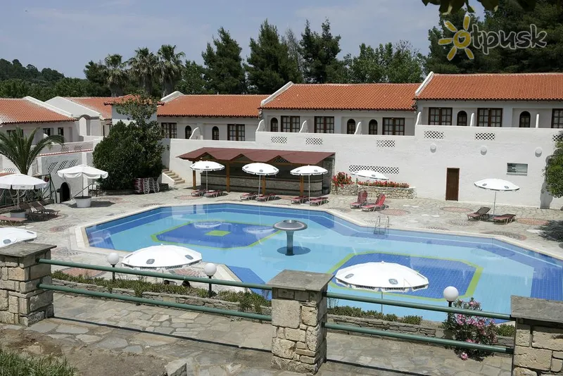 Фото отеля Macedonian Sun Hotel 3* Халкідікі – Кассандра Греція екстер'єр та басейни