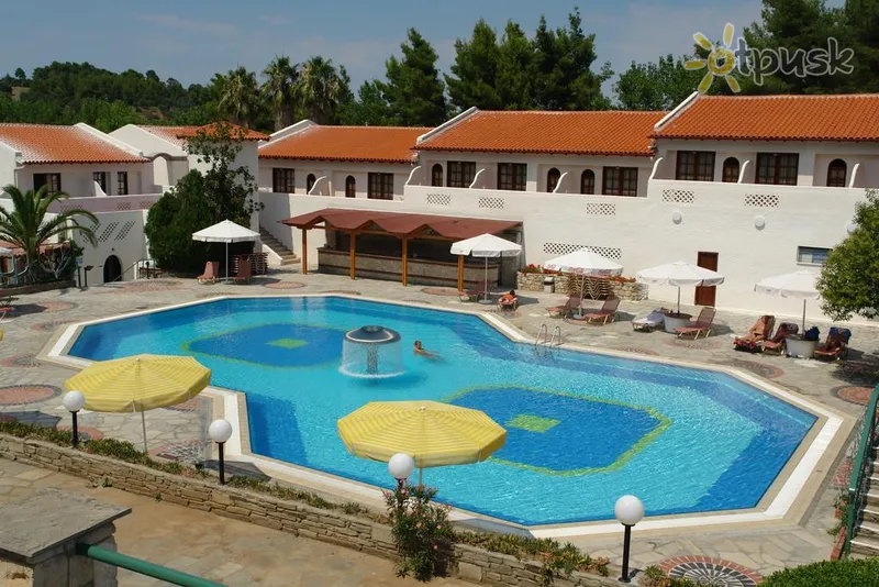 Фото отеля Macedonian Sun Hotel 3* Chalkidikė – Kasandra Graikija išorė ir baseinai