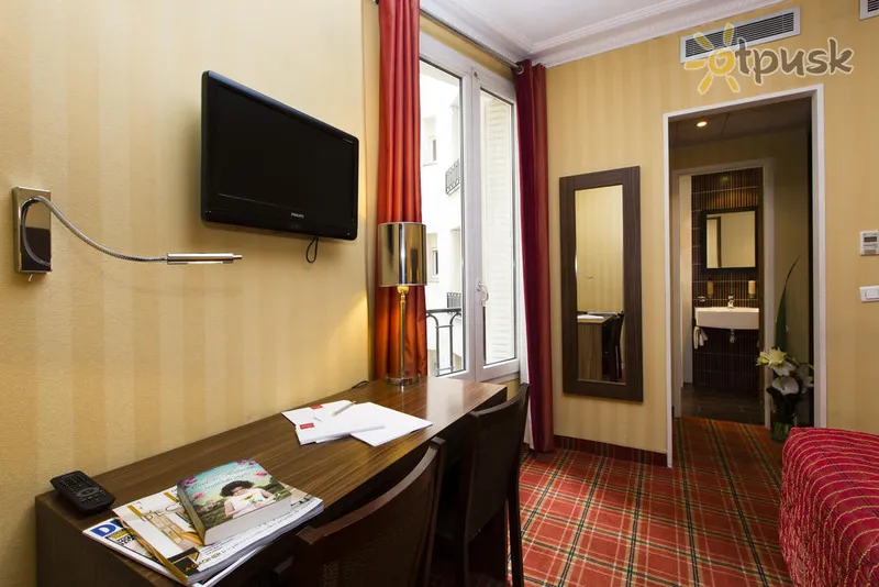 Фото отеля Brittany Hotel 3* Paryžius Prancūzija kambariai