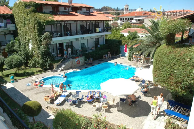 Фото отеля Pelli Hotel 3* Халкідікі – Кассандра Греція екстер'єр та басейни
