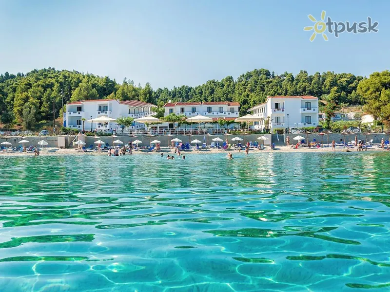 Фото отеля Xenios Dolphin Beach Hotel 3* Халкидики – Кассандра Греция пляж