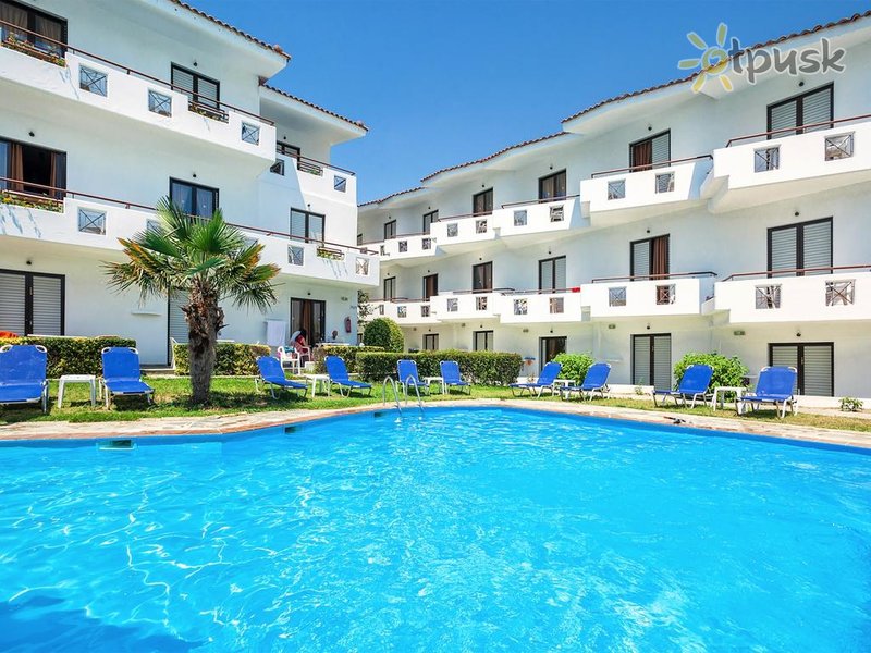 Фото отеля Xenios Dolphin Beach Hotel 3* Халкидики – Кассандра Греция экстерьер и бассейны