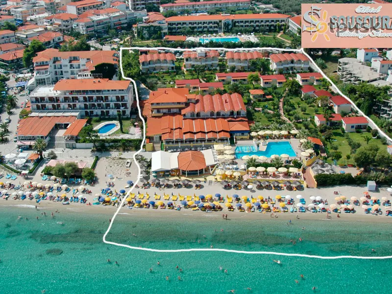 Фото отеля Sousouras Hotel 3* Халкидики – Кассандра Греция пляж