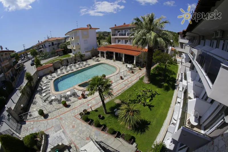 Фото отеля Sarantis Hotel 3* Халкідікі – Кассандра Греція екстер'єр та басейни